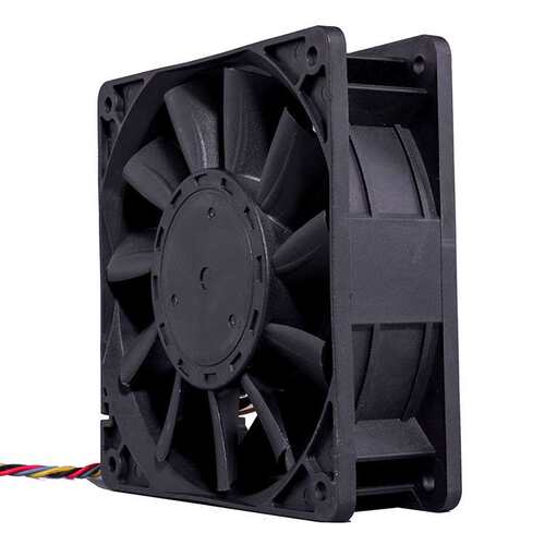厂家 12038可替代台达DC12v24V大风量静音直流滚珠散热风扇