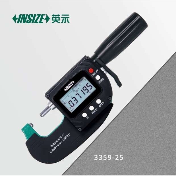 英示数显万分尺高精度杠杆千分尺测厚仪电子数字外径千分卡尺