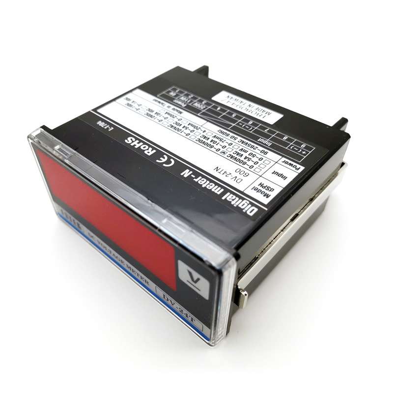 厂家直销直流数显电压表 DV-24T数字电压表头数显直流电压表