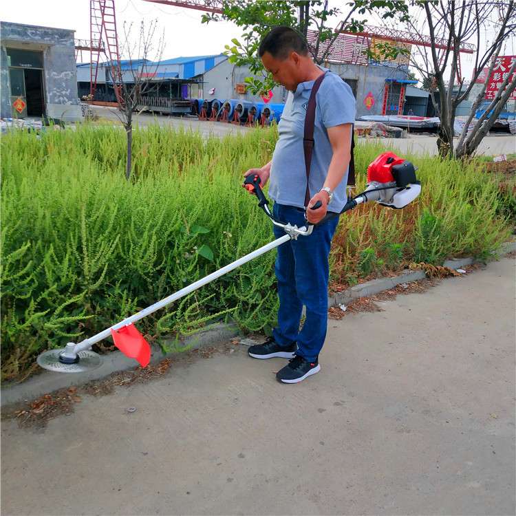 背式割草除草机价格四冲程荒地锄草机大马力柴油翻地除草机