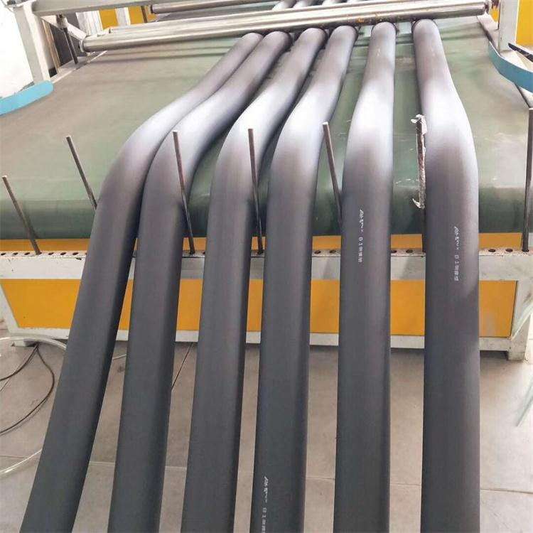 厂家 高密度橡塑保温管B2级阻燃隔热保冷橡塑管壳