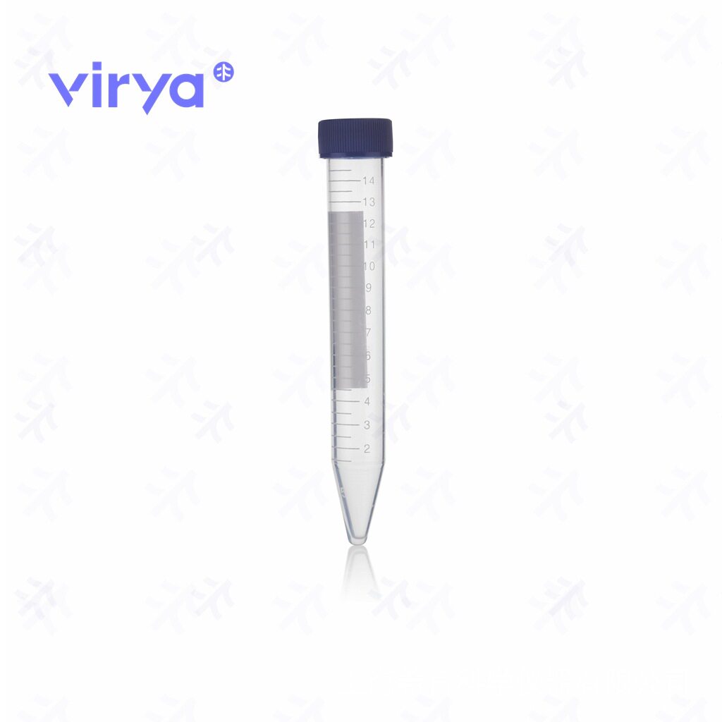 Virya塑料离心管EP管15ml、50ml、5ml带刻度锥底实验室专用