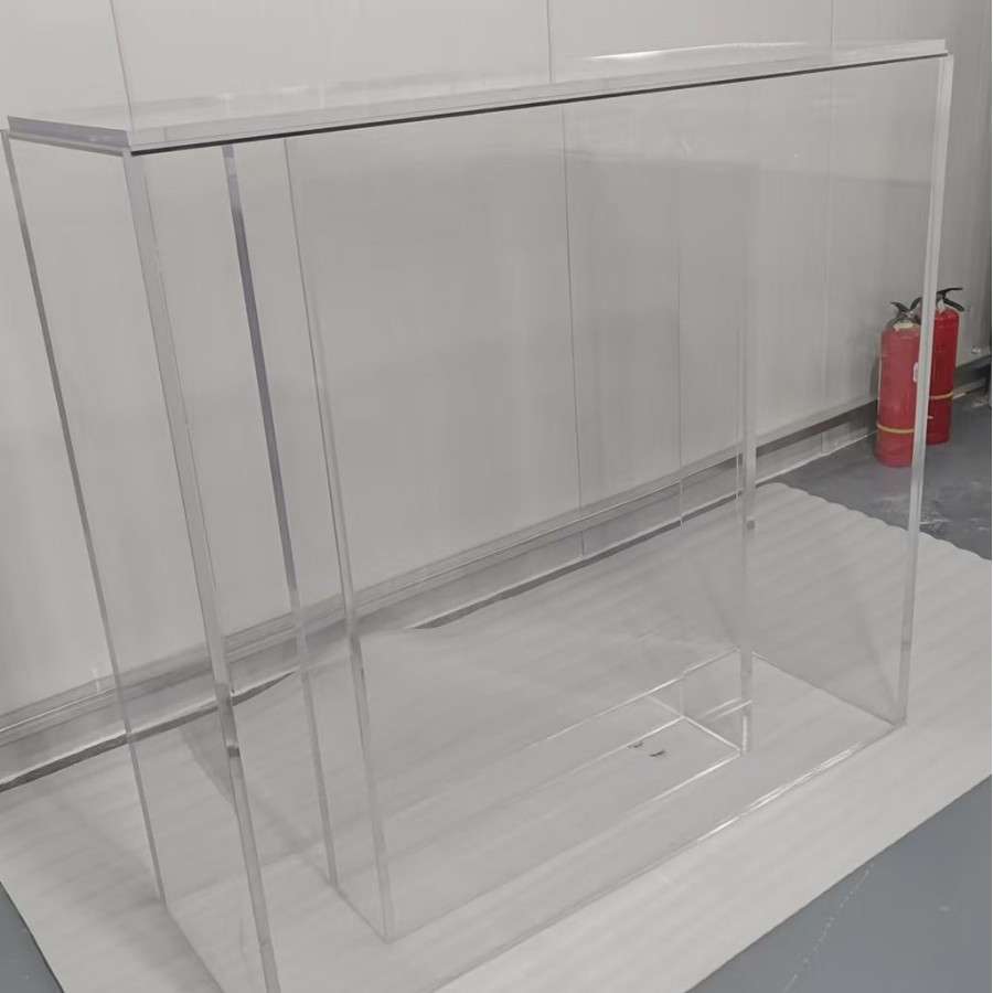 亚克力罩子透明有机玻璃保护罩双层厚板展示罩