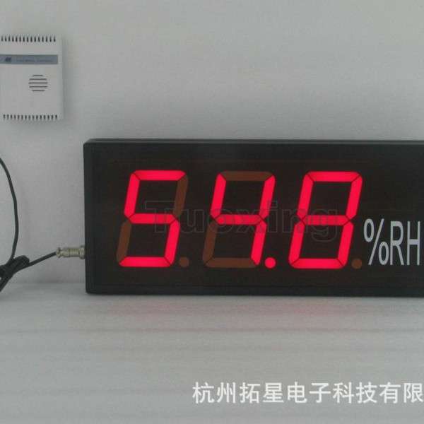 温度湿度led数码显示屏壁挂式工业高精准室内高亮显示器