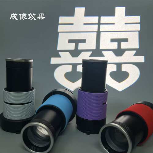 专业直播led灯具专用聚光筒背景拍摄成像镜头相机补光灯跨境配件