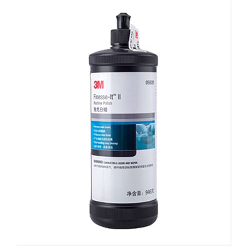 3M车蜡抛光白蜡汽车蜡去除漆面划痕尘粒砂纸痕汽车钣喷5928