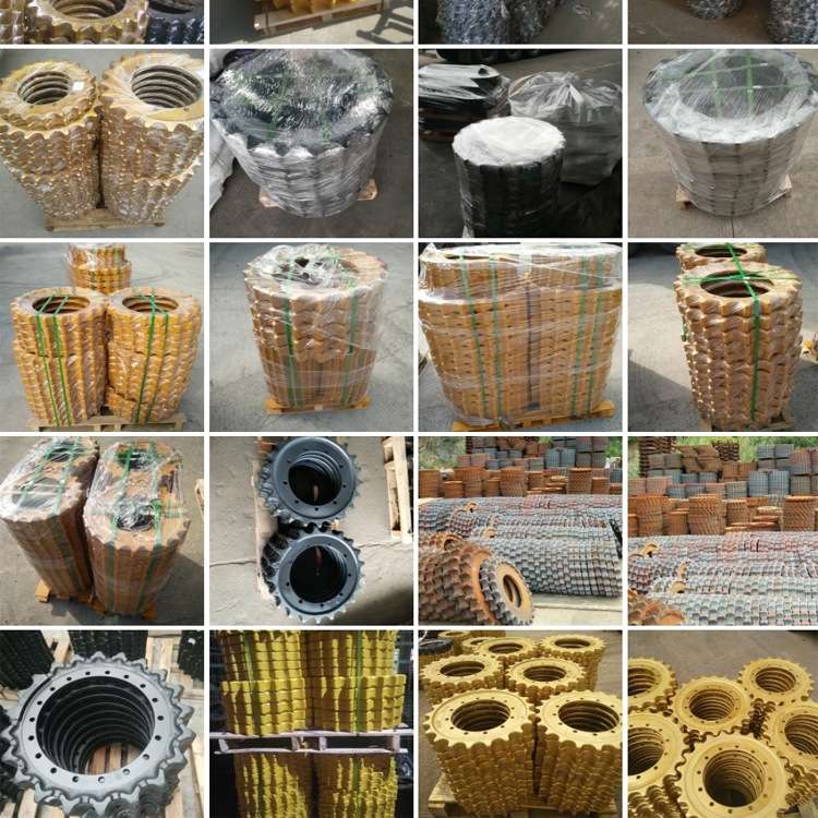 厂家直销供应PC750齿圈驱动轮挖掘机底盘四轮一带挖斗斗齿链条