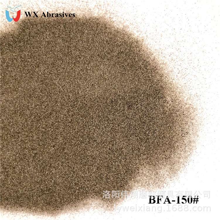 金刚砂磨料钢件铁件模具除锈轮毂喷砂喷砂机磨料一级棕刚玉150#