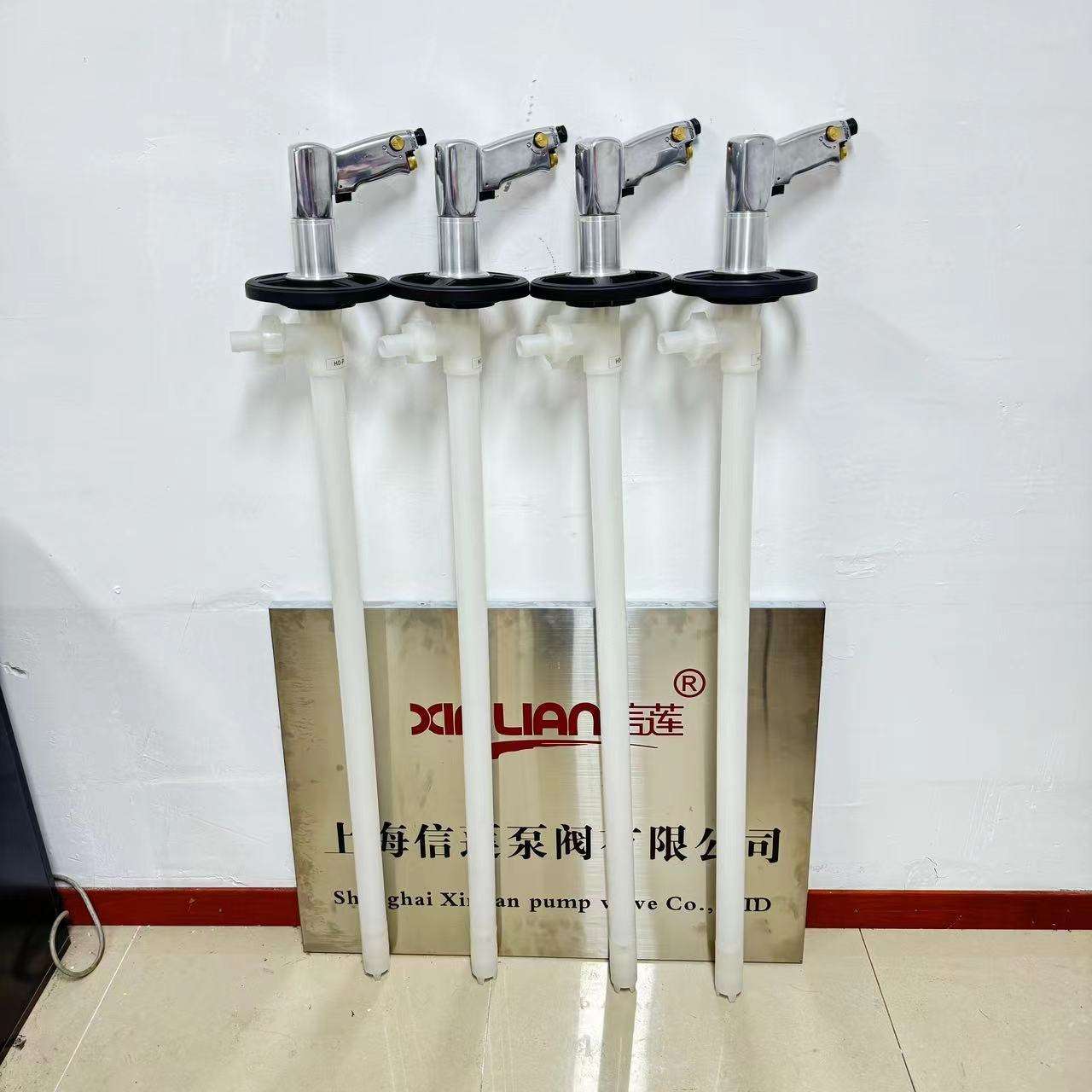 防爆气动插桶泵防爆气动液泵叶片气动油桶泵HD-A2+PVDF-1000