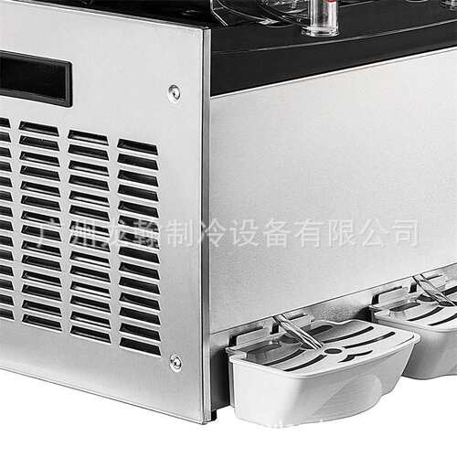 商用两缸15L容量雪融机全自动雪粒机果汁雪泥机厂家
