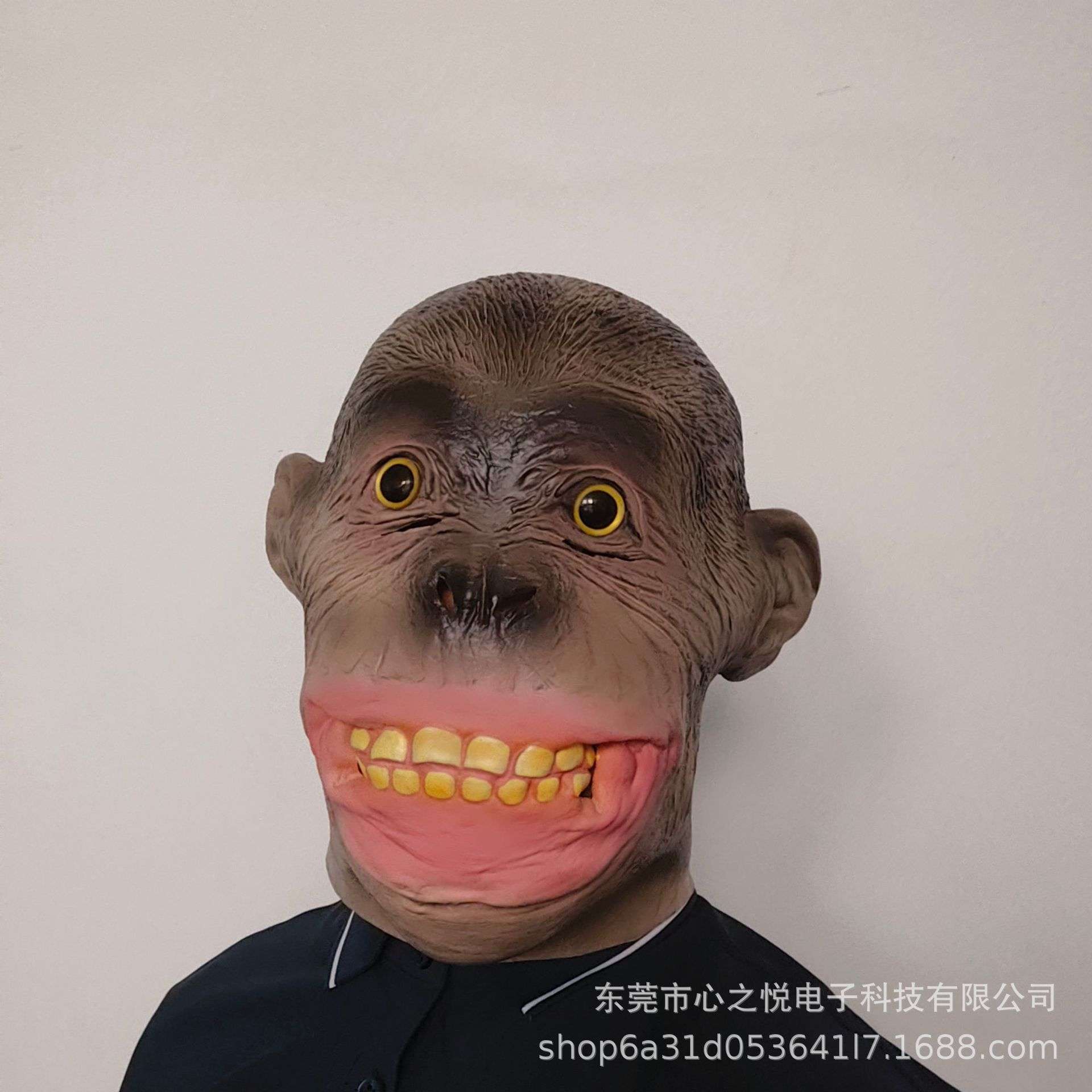 大猩猩头套 COS表演动物头套 万圣节化妆派对搞怪大猴子装扮道具