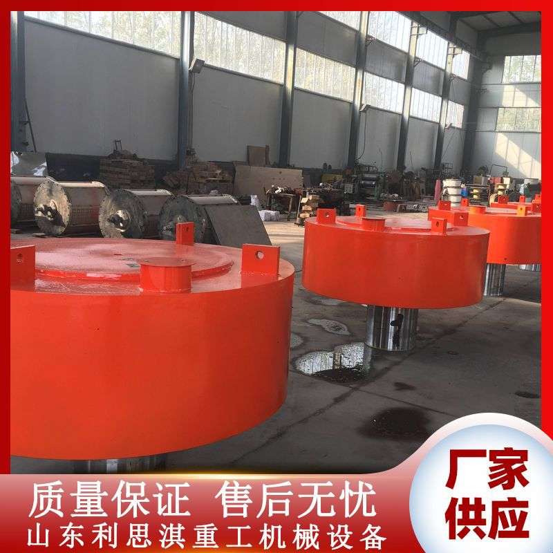 山东RCDB系列输送带干自卸式电磁除铁器 自动除铁设备 电磁铁厂家