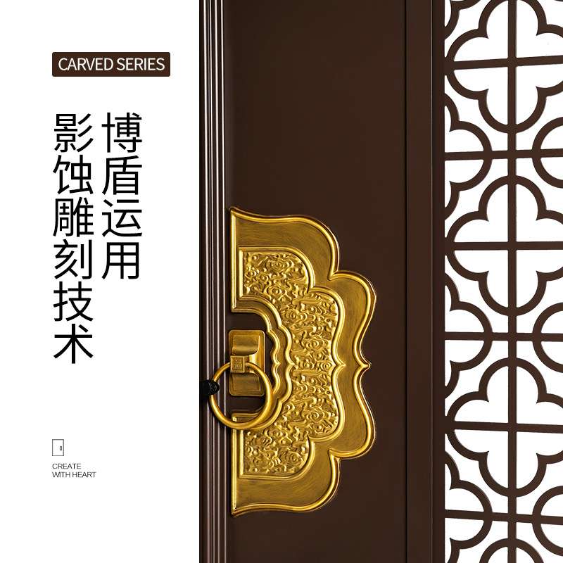 博盾铝合金庭院大门铝艺铁艺双开农村乡村庭院花园别墅院子电动门