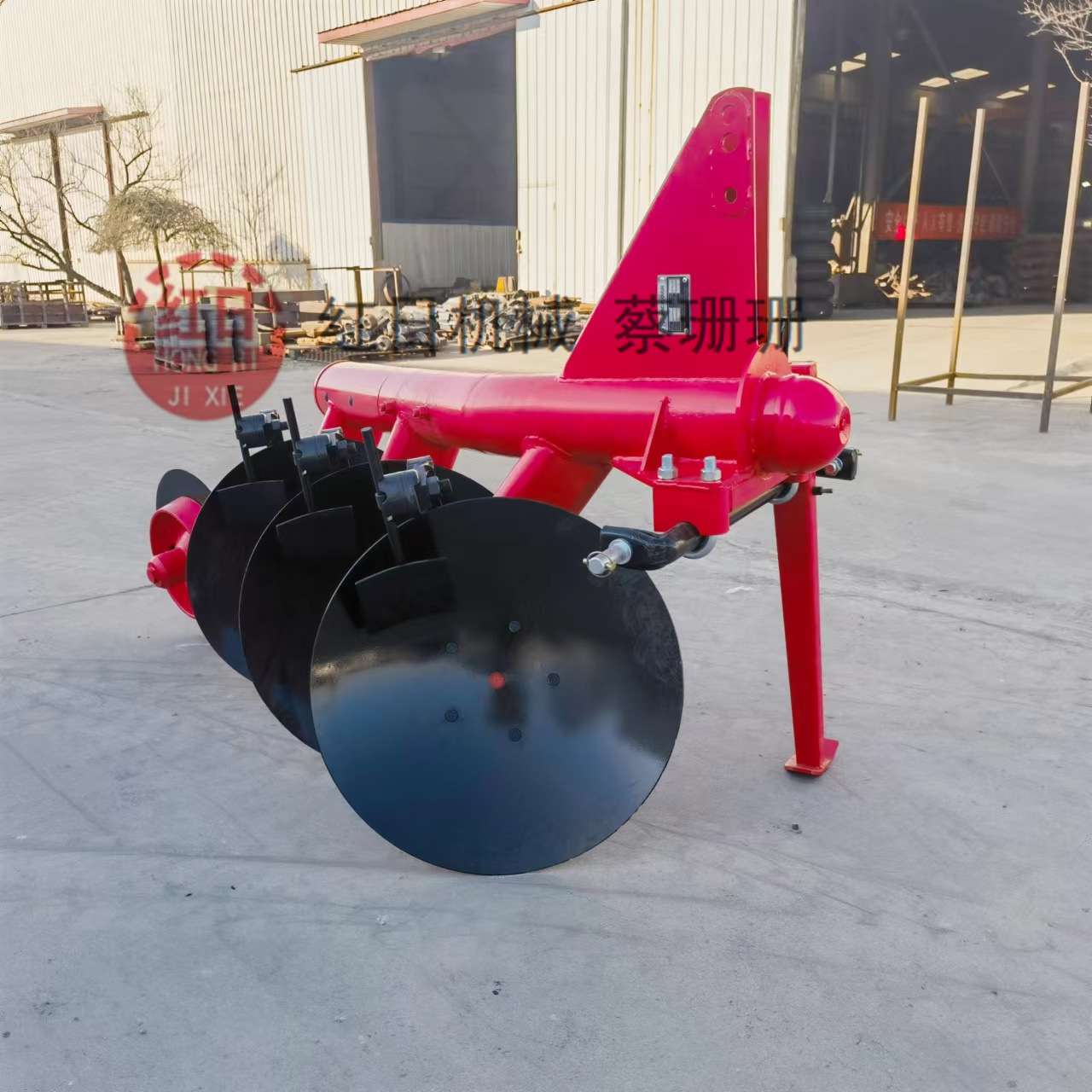 管子犁农用机械圆盘犁1LY-230管子犁铸钢轴盘圆盘犁锰钢犁片