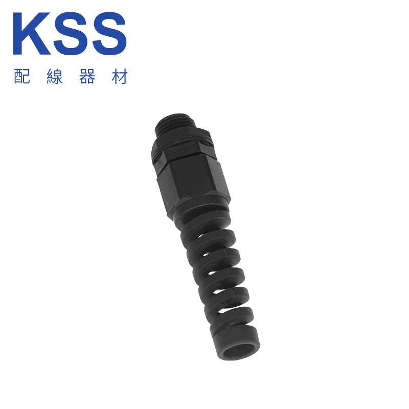 KSS 凯士士尼龙防折弯电缆接头凯士士耐扭电缆固定头SR系列ROHS