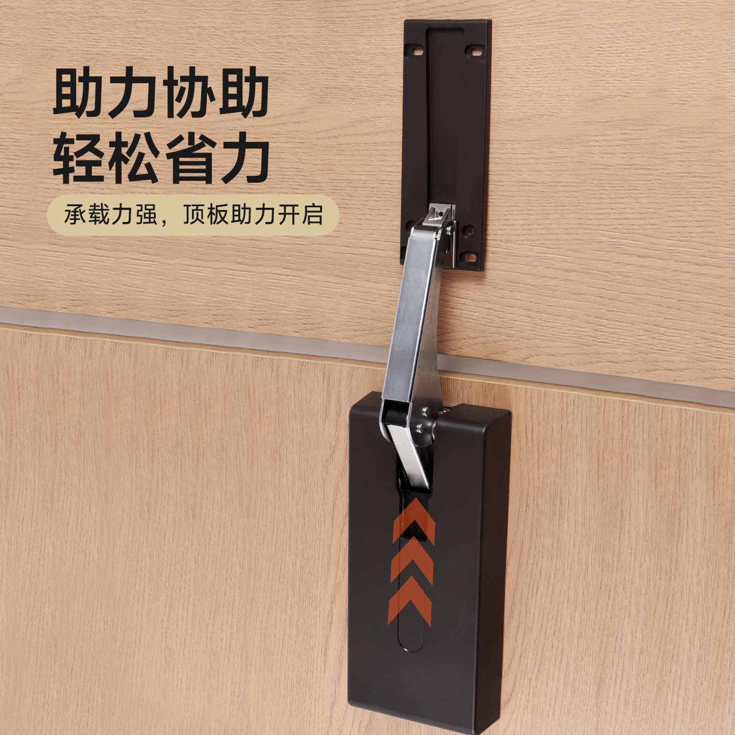 进口重型上翻柜台支撑阻尼器吧台出入口翻转桌板静音气撑缓降器