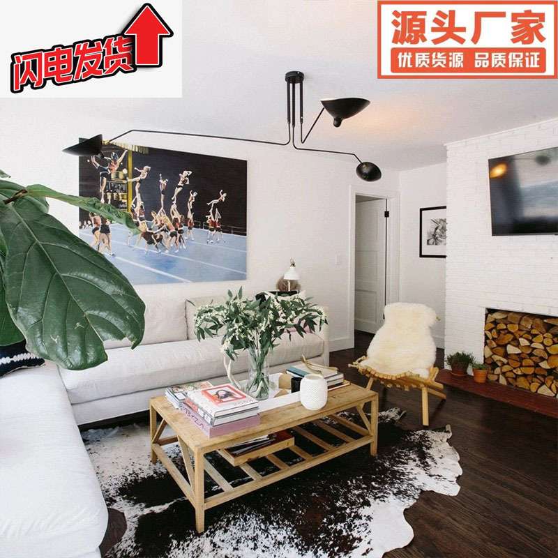 张牙舞爪北欧后现代个性展厅鸭嘴灯创意吸顶灯铁艺民宿客厅蜘蛛灯