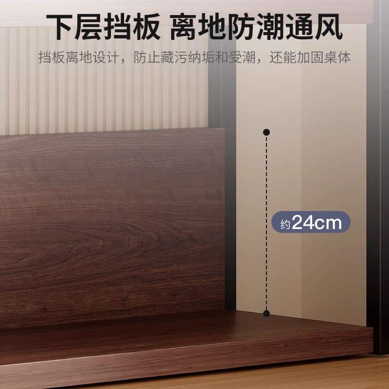 架子置物架落地多层收纳侧边洞洞板货架家用客厅展示架移动储物柜