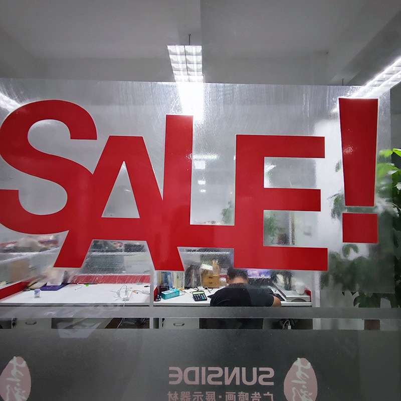 工厂电脑刻字贴任意图案制作 镂空广告即时贴不干胶车贴异形雕刻
