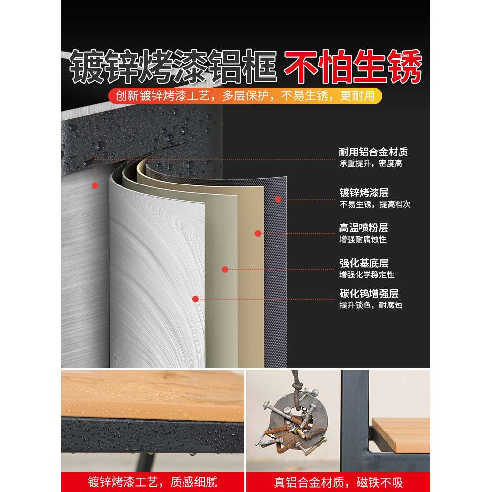 户外桌椅室外别墅花园庭院家具防腐木桌椅露天阳台休闲塑木组合
