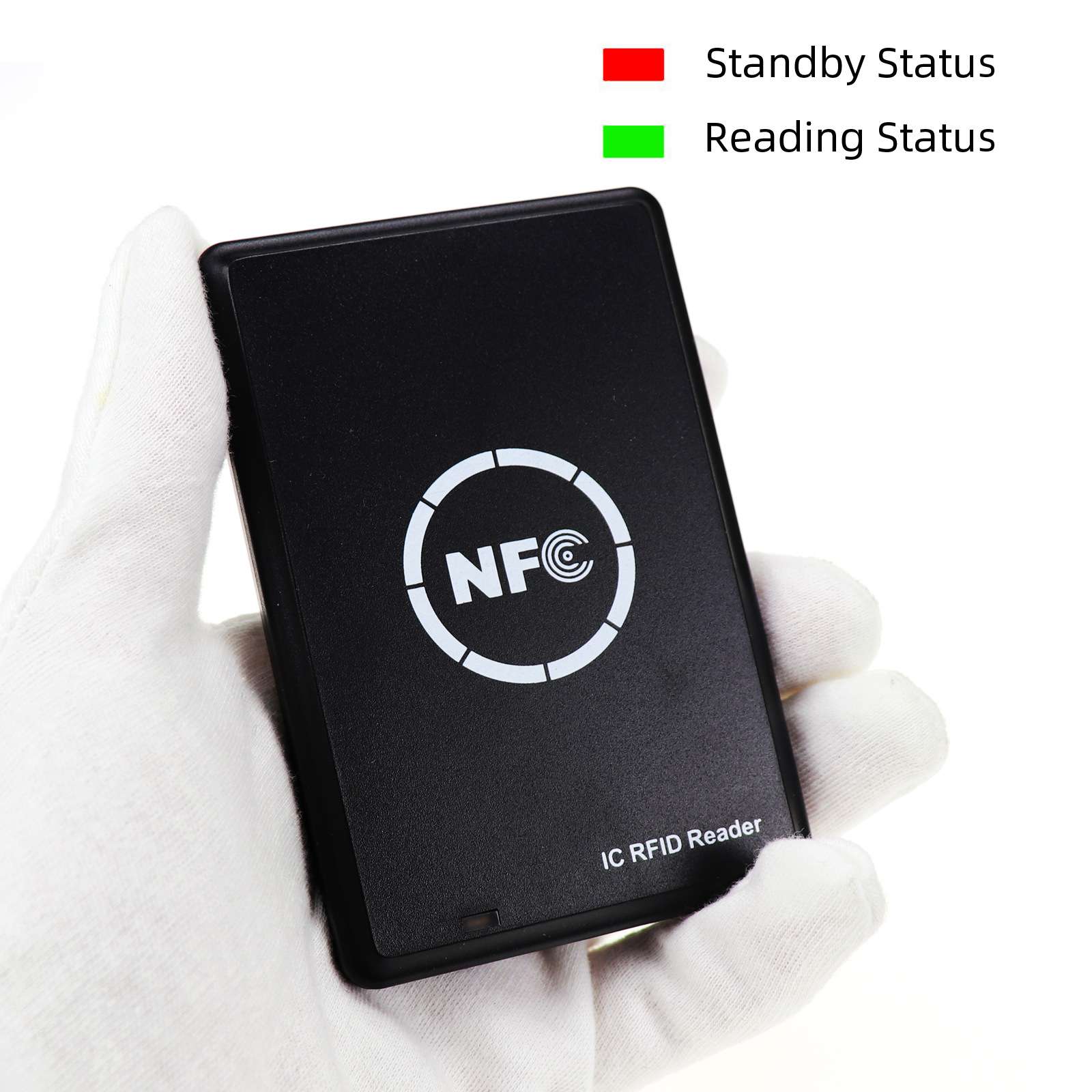 IC卡读写器非接触式M1卡复制机RFID感应卡门禁卡一体COPY读卡器