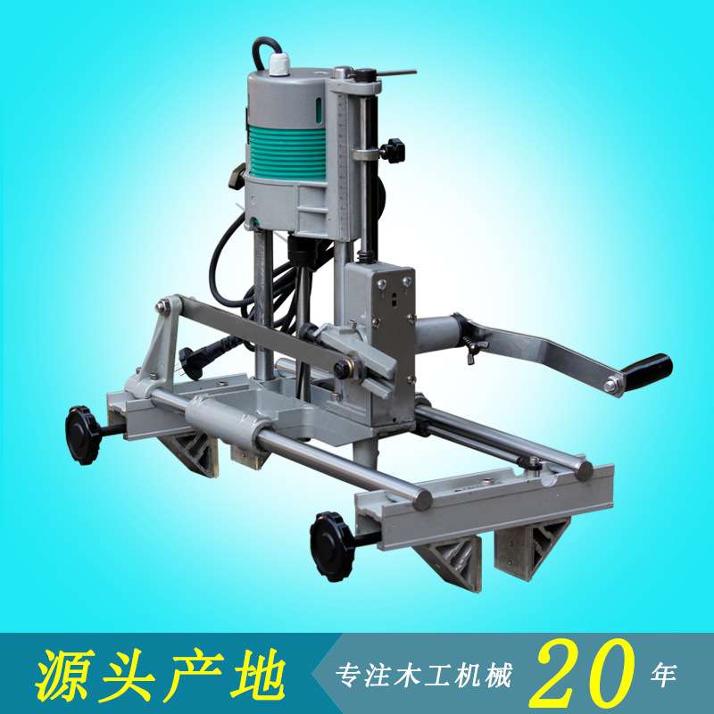 木工机械手提式门锁孔机榫眼榫槽机开孔器锁孔加工木工专用