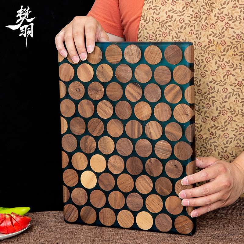 树脂乌檀木棋牌格厨房菜板家用砧板水果切菜板案板砧板厂家供应