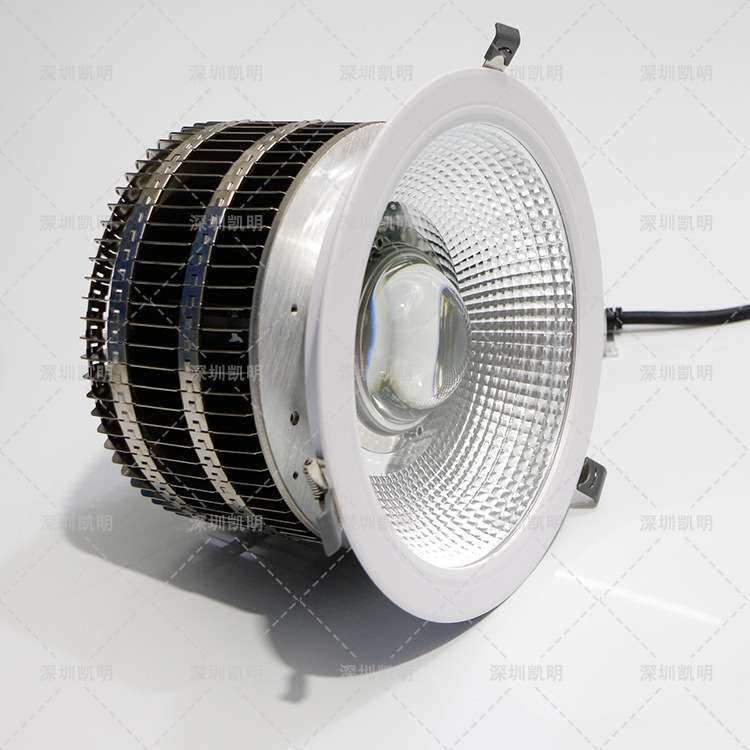 led筒灯嵌入式200w250w300w 3030黑曜系列候车厅大筒灯天花灯