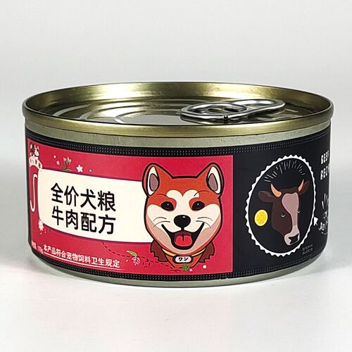 开心食客宠物狗罐头170克犬鸡肉牛肉三文鱼零食营养拌狗粮湿粮