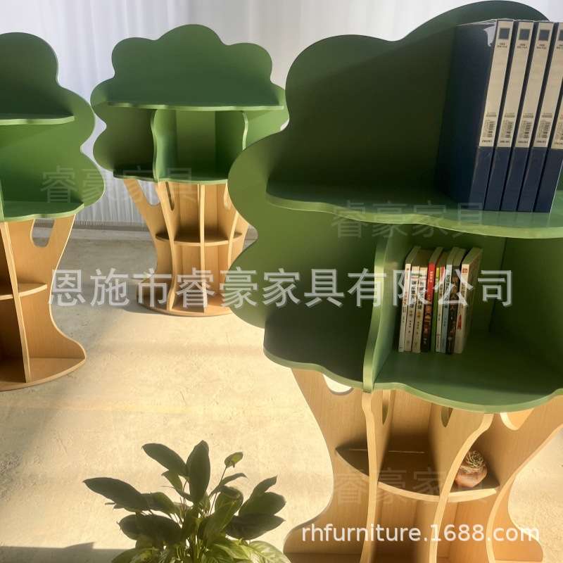 zdh书柜儿童收纳柜陈列柜家居木质烤漆厂家直销储物儿童房