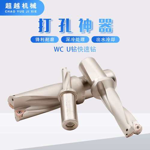 U钻暴力钻-WC C20/25 2D 3D 4D WC快速钻SP喷水U钻