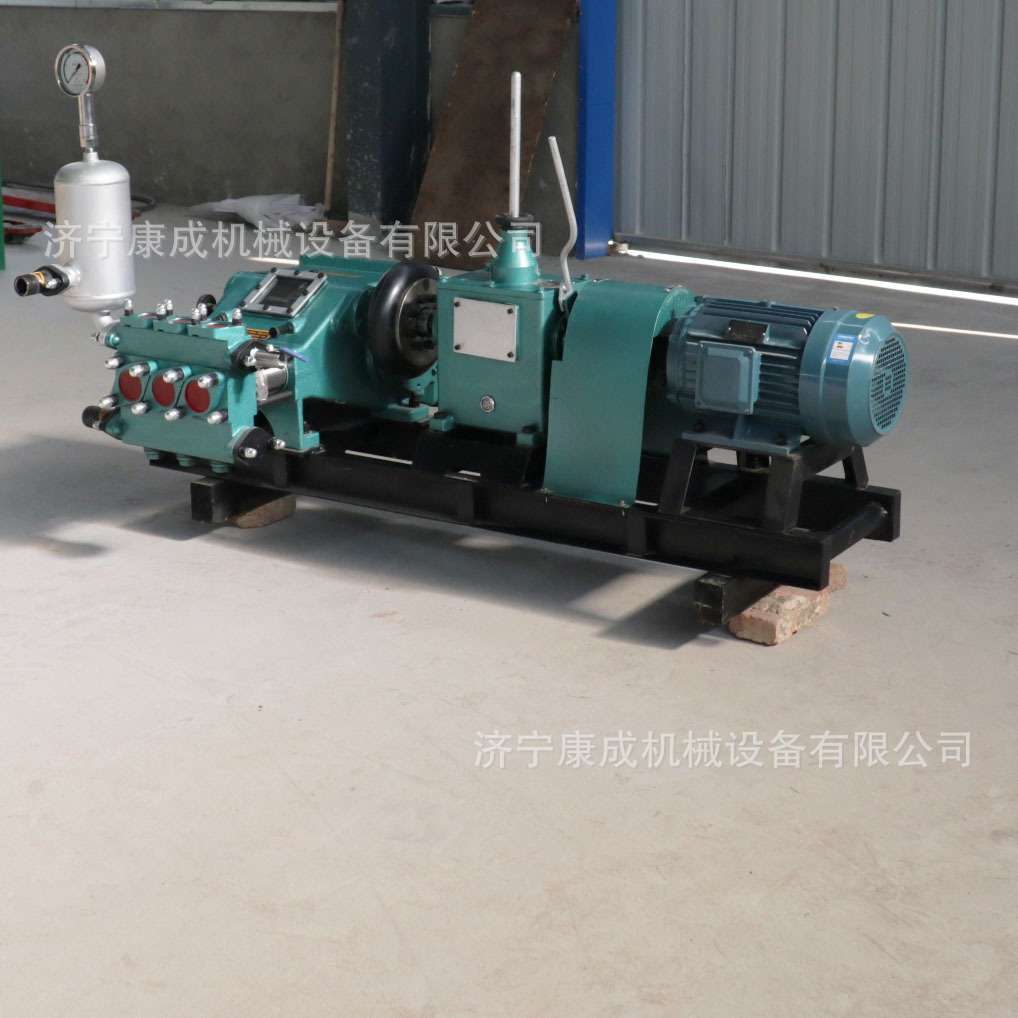 现货供应矿用砂浆注浆机 三缸活塞式砂浆注浆泵 隧道加固喷浆机