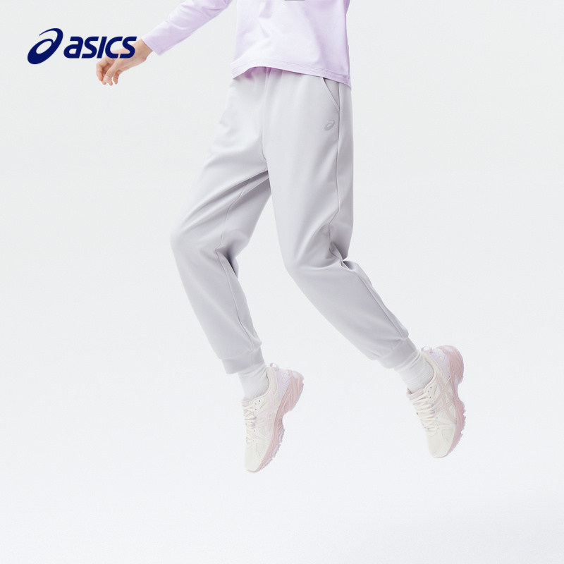 ASICS/亚瑟士童装2024秋季新品运动裤吸湿排汗宽松弹性保暖长裤