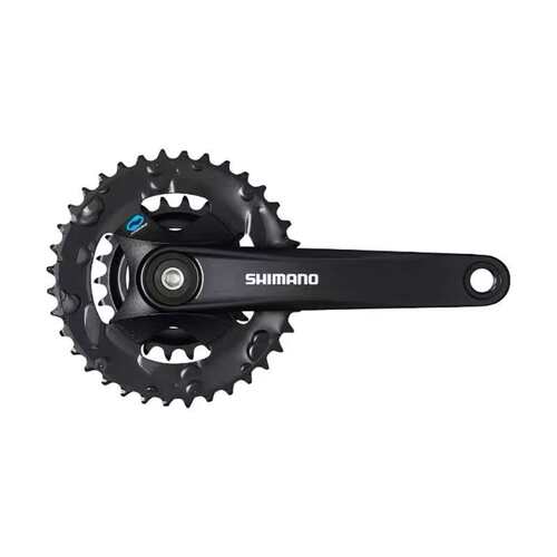 Shimano M315牙盘 轮盘36-22T山地车方孔曲柄 2x7/8速牙盘170mm