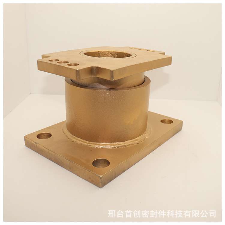 抗震支座厂家水平分散力高阻尼铅芯A7天龙钢梁建筑钢板隔震减震