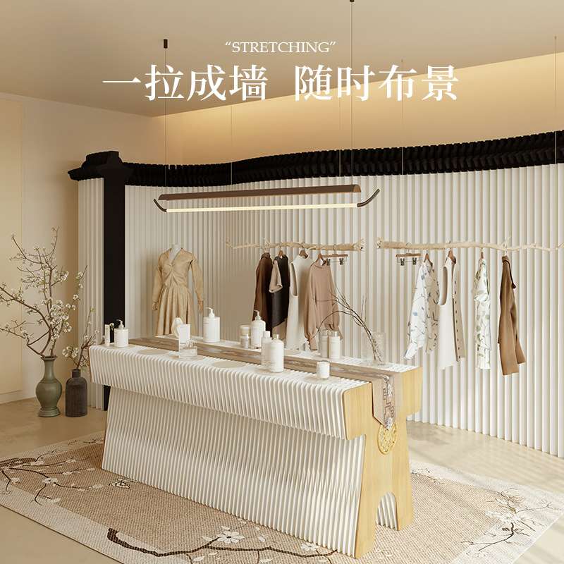 十八纸屏风隔断客厅2025新款折叠移动中式玄关入户正对门简易背景