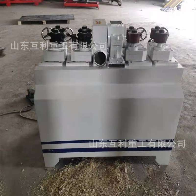 拖把车间铁锹锄头棍圆棒机 双进双出木棒削圆机 方木条车圆机
