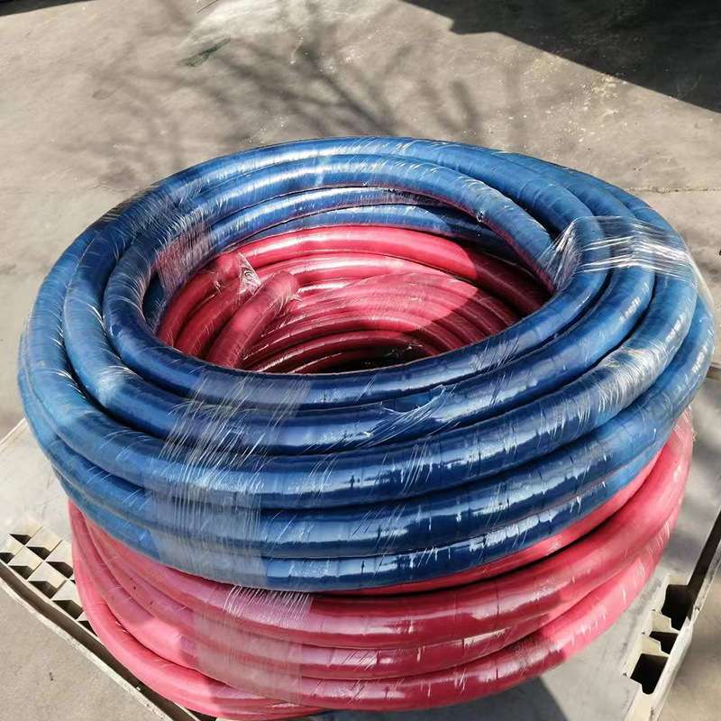 高压铠装胶管液压隔热橡胶软管带护套液压油管耐磨