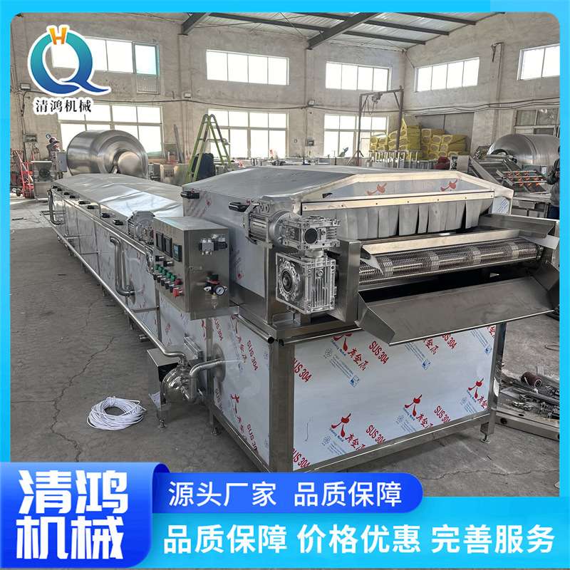 自动化袋装竹笋预煮机 笋丝酸菜加工设备 清水笋加工成套流水线