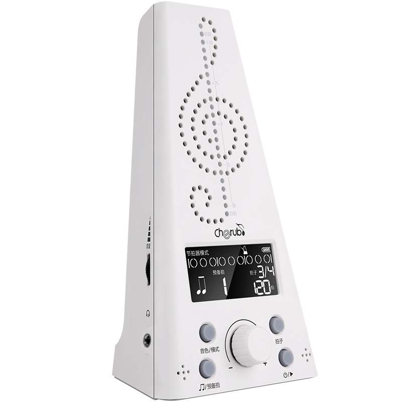 CHERUB小天使WMT230充电电子节拍器调音器钢琴吉他古筝提琴节奏器