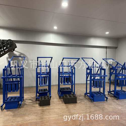 免托板手动制砖机 空心免烧砖机 手动水泥制砖机 非洲无动力砖机