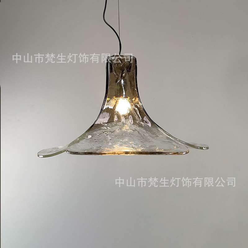 Murano穆拉诺渐变花瓣玻璃吊灯卧室餐厅吧台吊线灯玄关创意灯具无