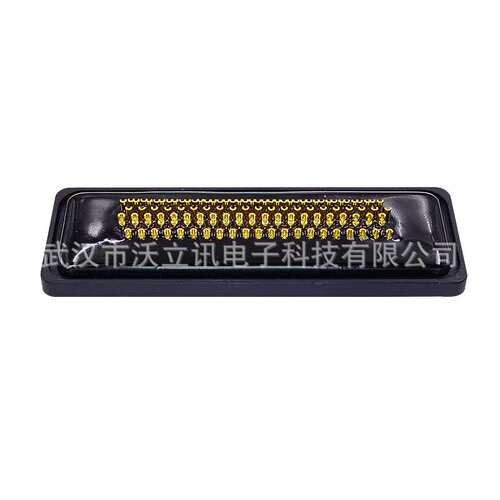 IP67d-sub连接器HDB104公头防水焊线镀金针防水母座104pin对接头