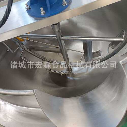 全自动凉粉莲子羹熬制夹层锅红豆馅料炒制设备奶豆腐凉粉加工设备