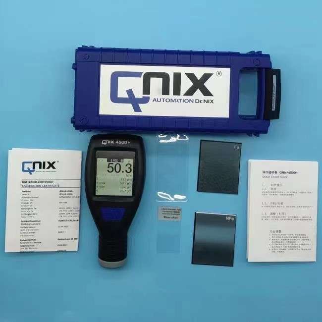 德国进口尼克斯QNix4500+双用涂镀层测厚仪 膜厚仪 磁性涡流两用