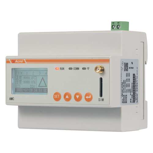安科瑞AMC200-8E3/NB全电参量测量4路NTC测温1路温湿度测量NB通讯