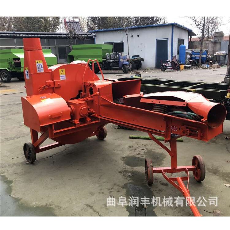 农业设备青储铡草揉丝机自动牛羊切碎机家用小型电动切草机