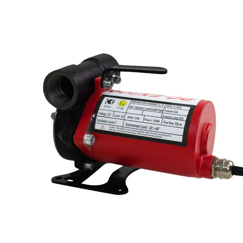 新品12v24v汽油防爆泵小体积静音自吸油泵动抽油泵柴油泵电商热卖