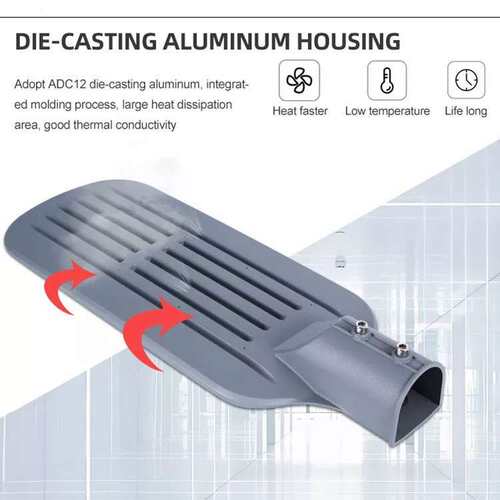 100W 路灯压铸铝户外防水出口路灯150 200w 3030 Smd Led路灯厂家