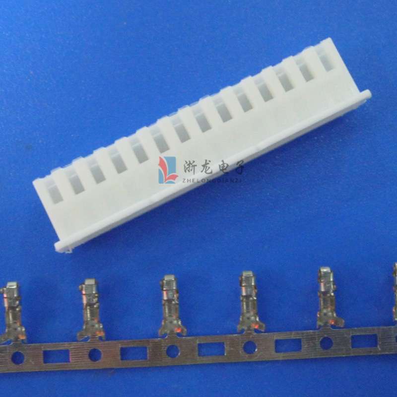 连接器XH-14P胶壳XH2.54-14Y TJC3-14P插头母座   1000只